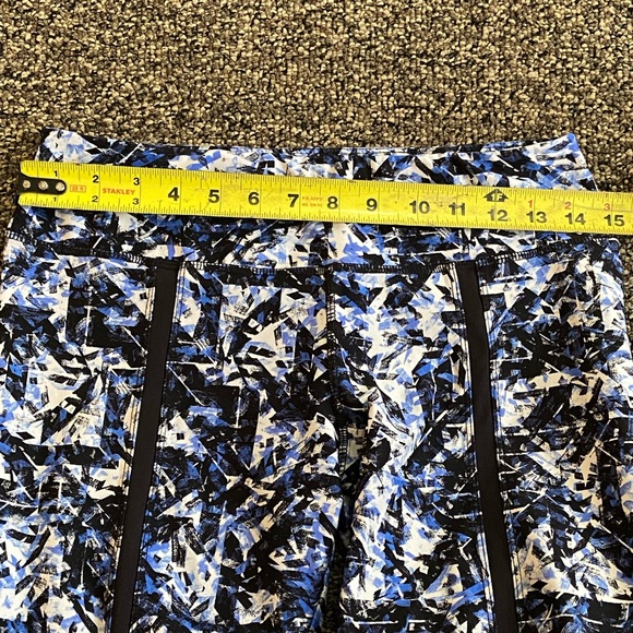 Lululemon Athletica Blue Abstract Leggings - Picture 8 of 15